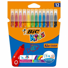 Viltpliiatsid Bic Kids Couleur, 12 tk
