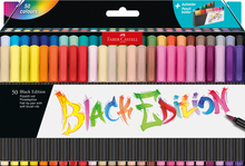 Viltpliiatsid Faber-Castell Black Edition, 50 värvi