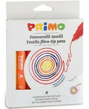 Viltpliiatsid tekstiilile Primo, 8 värvi