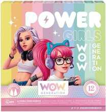 Kahepoolsed markerid Wow Generation Dual Touchup WOW00060, 12 värvi