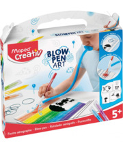 Puhutavad markerid Maped Creativ Blow Pen StringArt, loovkomplekt