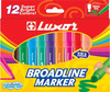 Vildikad LUXOR BROADLINE MARKER 6180, 12 tk