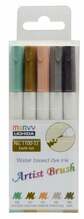 Viltpliiatsid Marvy Artist Brush 1100-5J Earth, 5 tk
