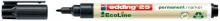 Püsiv marker Edding E25 EcoLine, must, ümmargune ots, 1 mm