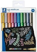Markerid Staedtler Metallic Pen, 10 värvi