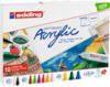Akrüülmarkerite komplekt Edding Creative, 12 tk