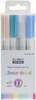 Viltpliiatsid Marvy Artist Brush, 1100-18D, 18 tk