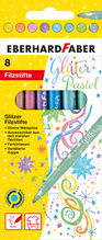 Viltpliiatsid EberhardFaber, s&auml;delevad, pastelsed, 8 v&auml;rvi