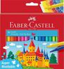 Viltpliiatsid Faber-Castell Castle Cardboardbox, 36 värvi
