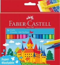 Viltpliiatsid Faber-Castell Castle Cardboardbox, 36 värvi