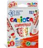 Viltpliiatsid templitega Carioca, 6 värvi