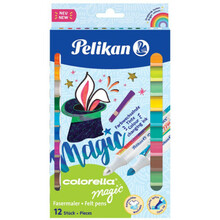Viltpliiatsid Pelikan Colorella Magic, 12 värvi