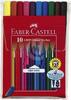 Viltpliiatsid Faber-Castell GRIP, 20 värvi