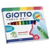 Viltpliiatsid Giotto Turbo Maxi, 12 värvi