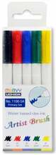 Viltpliiatsid Marvy Artist Brush 1100-5A Primary, 5 tk