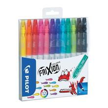Kustutatavad viltpliiatsid Pilot Frixion Colors, 12 värvi