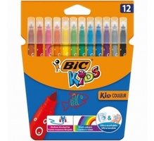 Vildikad Bic Kids Couleur, 12 värvi komplekt 103226