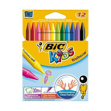 Vahakriidid Bic PlastiDecor 945764, 12 värvi