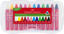 Rasvakriidid Faber-Castell Jumbo, 12 värvi