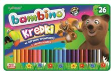 Värvipliiatsid St. Majewski Bambino, 26 tk