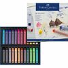 Pastellkriidid Faber-Castell Goldfaber, 24 värvi