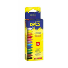 Vahakriidid Alpino Dacs, 12 värvi, 11 mm