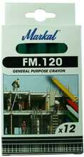 Kriidid Markal FM120, roheline, 12 tk