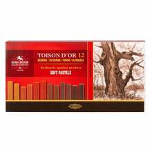 Kuivpastellide komplekt Koh-I-Noor Toison Dor 8592, 12 tk