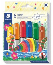 Geelikriidid Staedtler, 6 värvi