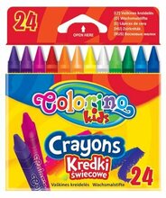 Vahakriidid Colorino Kids, 24 värvi