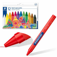 Vahakriidid Staedtler Thick Jumbo Wax Crayons AP0010, 12 tk