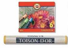 Värviliste kriitide komplekt Koh-I-Noor 8511, 6 värvi
