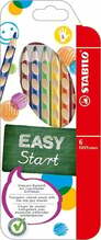 Värvipliiatsid Stabilo Easycolors 175657, 6 värvi