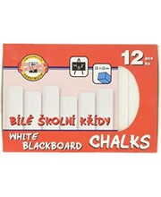Koolikriit Koh-i-Noor 111505, valge, 12 tk