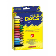 Vahakriidid Alpino Dacs, 24 värvi, 11 mm