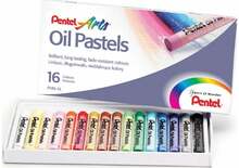Õlipastellid Pentel Arts, 16 värvi