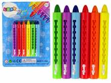 Kriidid Lean Toys 10854, 90 mm, 6 tk