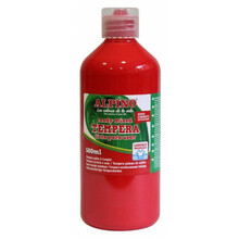Guašš Alpino Tempera, 500 ml, punane