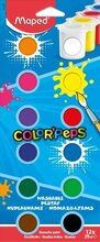 Guašš Maped ColorPeps, 25 ml, 12 värvi