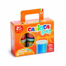 Sõrmevärvid beebidele Carioca Baby, 80 ml, 6 tk