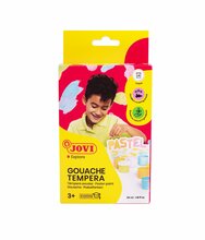 Guašš Jovi Tempera, 35 ml, 6 värvi komplekt pintsliga