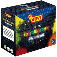 Pimedas helendav guašš Jovi, 35 ml, 4 värvi komplekt