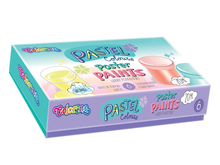 Guaššvärvid Colorino Pastel, 20 ml, 6 värvi