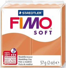 Modelleerimismass Fimo Soft, 57 g, konjakipruun