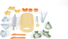 Modeling clay set Dantoy, 18 tk (5900)