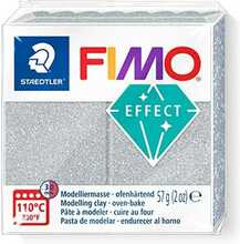 Plastiliin Fimo Effect, 57 g, läikiv hõbe
