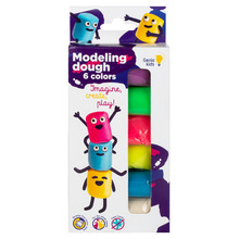 Plastiliin Genio Kids, 6 tk
