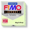 Plastiliin Fimo Modern Mass Effect Night Glow, 56 g, helendav valge