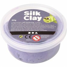 Siidiselt pehme modelleerimismass, 40 g, lilla