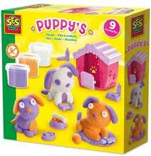 Modelino komplekt tööriistadega SES Creative Puppys 00505